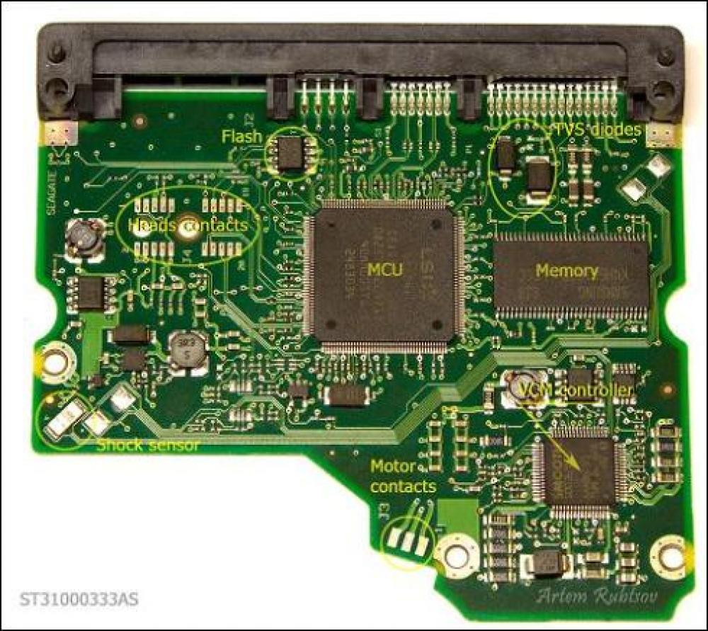 Покупаем платы и процессоры Платы от HDD (жестких дисков)